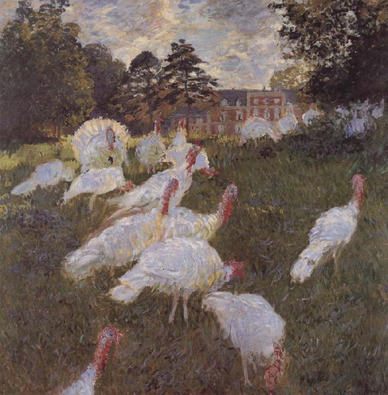 Claude Monet Turkeys Spain oil painting art